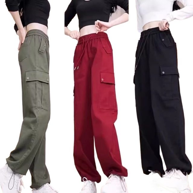 Overalls for women 2024 spring and summer new women's loose leg-fitting pants casual pants and sweatpants for women spring