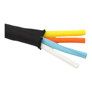 开口自卷式编织网管纺织套管线束护套管电缆包线软管3mm-50mm保护