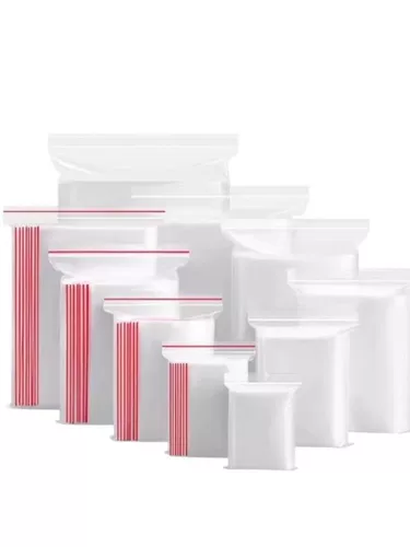 Прозрачный маленький пластиковый герметичный мешок, тара, сумка-органайзер, упаковка, увеличенная толщина