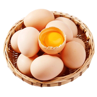 安徽九华山散养土鸡蛋60枚正宗皖南农家笨鸡蛋柴鸡蛋新鲜顺丰包邮