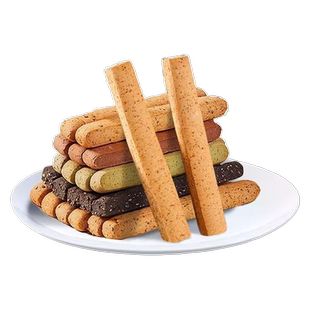 低脂全麦棒小钢筋巨硬解馋代餐饱腹饼干磨牙棒健康抗饿健身蛋白质