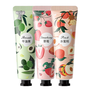 花果护手霜30g 牛油果香1支+水蜜桃香1支+草莓香1支