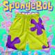 Summer 2-piece Spongebob shorts for men and women, trendy beach pants for home, ກາງເກງຫ້າຈຸດ, ດາວໃຫຍ່