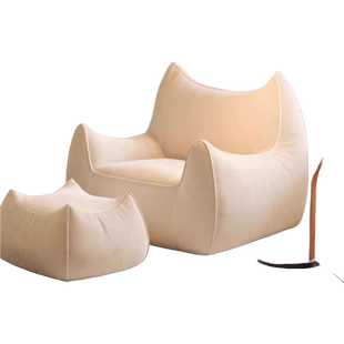 懒人沙发休闲可睡单人沙发卧室飘窗榻榻米网红懒人椅阳台可躺椅子