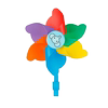 Toy rotating windmill colorful scooter decoration