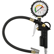 Tire pressure gauge air pressure meter high precision with pressure inflatable head car tire pressure monitor dosing gas gun cheer mouth