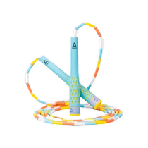 Deli childrens bamboo skipping rope for elementary school students kindergarten beginners special rope sports adjustable skipping rope for high school entrance examination