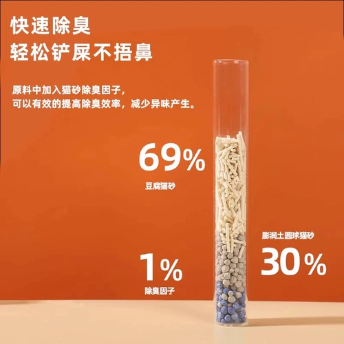 Смешанный кошачий кошачий туфу тофу осушить вблизи пыли, без пыли, насыпная кошачья кошачья мусор Специальная кошачья судоходство 20 кг с низкой пылью аромат