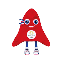 2024 Paris Olympic Games Mascot Plush Toy Frigi Doll Doll French Paris Olympic Games Souvenir