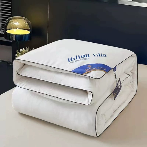 Пятизвездочный отель весна и осенний стеганый одеял. Лето-прохладное стеганое одеяло 6 килограммов сингл и двойные стеганые одеяла, утолщенные от шелкового хлопкового ядра зимнего одеяла за четыре сезона