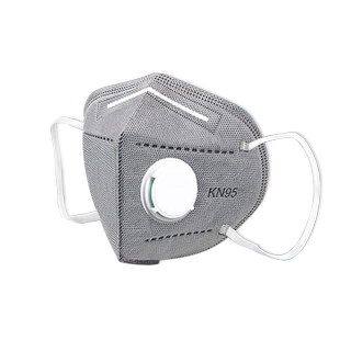 kn95活性炭防尘口罩呼吸阀防工业粉尘电焊工专用带透气防护防甲醛