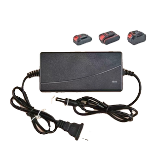 电动扳手充电器18V-2000VF圆孔通用手电钻电锯锂电池充电器闪充款