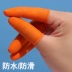 Bao ngón tay bảo vệ ngón tay chống mài mòn dày cao su silicon chống trượt bị thương giáp bao ngón tay bảo vệ móng tay 