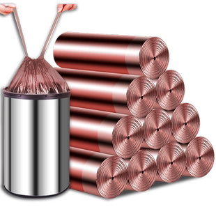 汉世刘家垃圾袋抽绳式家用加厚手提式实惠装袋塑料袋办公室用清洁