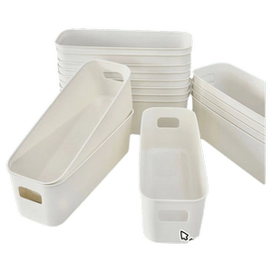 杂物整理收纳筐桌面收纳储物盒塑料化妆品少女心手机壳收纳盒子