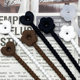 Plum blossom cable ties 1 pack in random colors