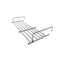 Balcony clothes drying artifact guardrail window clothes drying rack window drying pole window sill retractable shoe drying rack shoe drying heater