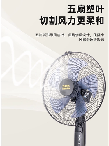 Wanlida Electric Fan Fan Fan Fan Family Family Dafeng Мощный мощный
