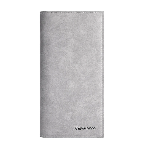 Мужской легкий и тонкий бумажник, тонкий длинный тканевый картхолдер