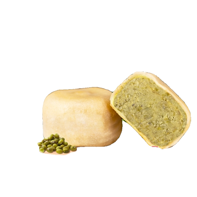 0添加蔗糖冰皮绿豆饼绿豆糕红豆饼传统老式糕点到手2盒冰淇淋口感
