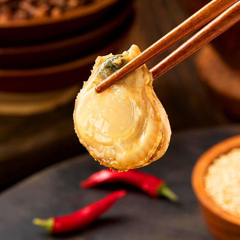 扇贝香辣味开袋即食：解馋神器，一口一个的海鲜美味！