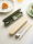 onlycook студенческая портативная посуда из нержавеющей стали 304, набор детских палочек для еды, ложка для еды, личная коробка mini 4