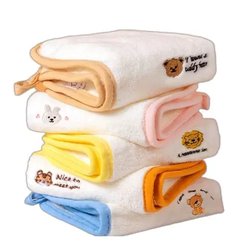 Полотенце, детское средство детской гигиены для умывания, шарф, слюнявчик для девочек для детского сада для лица, хорошо впитывает воду