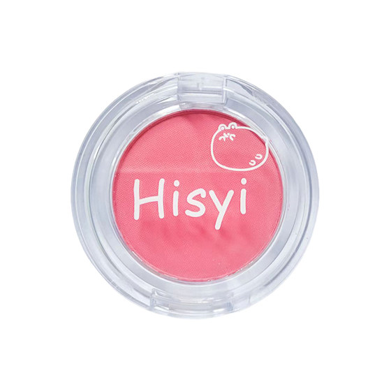 Single-color ice cube blush ins for brightening, long-lasting, natural, delicate and energetic high-gloss light makeup, suitable for rouge contouring