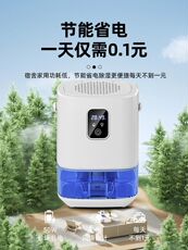 Осушитель воздуха 除湿机家用吸湿室内静音回南天神器抽湿去潮湿空气净化器防潮干燥