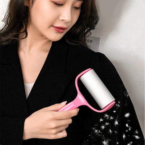 Ролик для удаления ворса, отрывной очиститель пыли для одежды, фетровая валиковая щетка, поглотитель ворса для одежды, сменная бумага, диагональное разрывание и чистка волос.