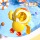 Игрушки для купания младенцев, дети, играющие в воде, маленькие желтые уточки, брызги воды, плавающие, купание младенцев, купание, плавание, мальчики и девочки, утки mini 3