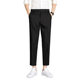 Pants boys 2022 summer thin nine-point trousers men's spring and autumn straight ice silk casual suit trousers