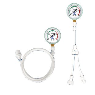 水压表家用自来水压力表测试仪净水器马桶地暖管道打压水管压力表
