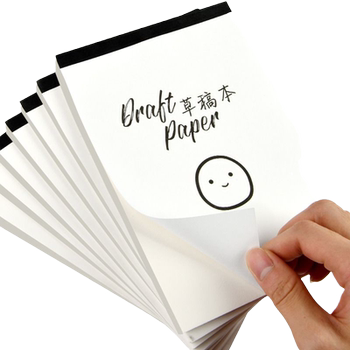 Draft book 1000 pieces of draft paper for primary school students with partition draft blank math performance grass for postgraduate entrance examination special students with college draft paper junior high school students drafting tearable white paper wholesale