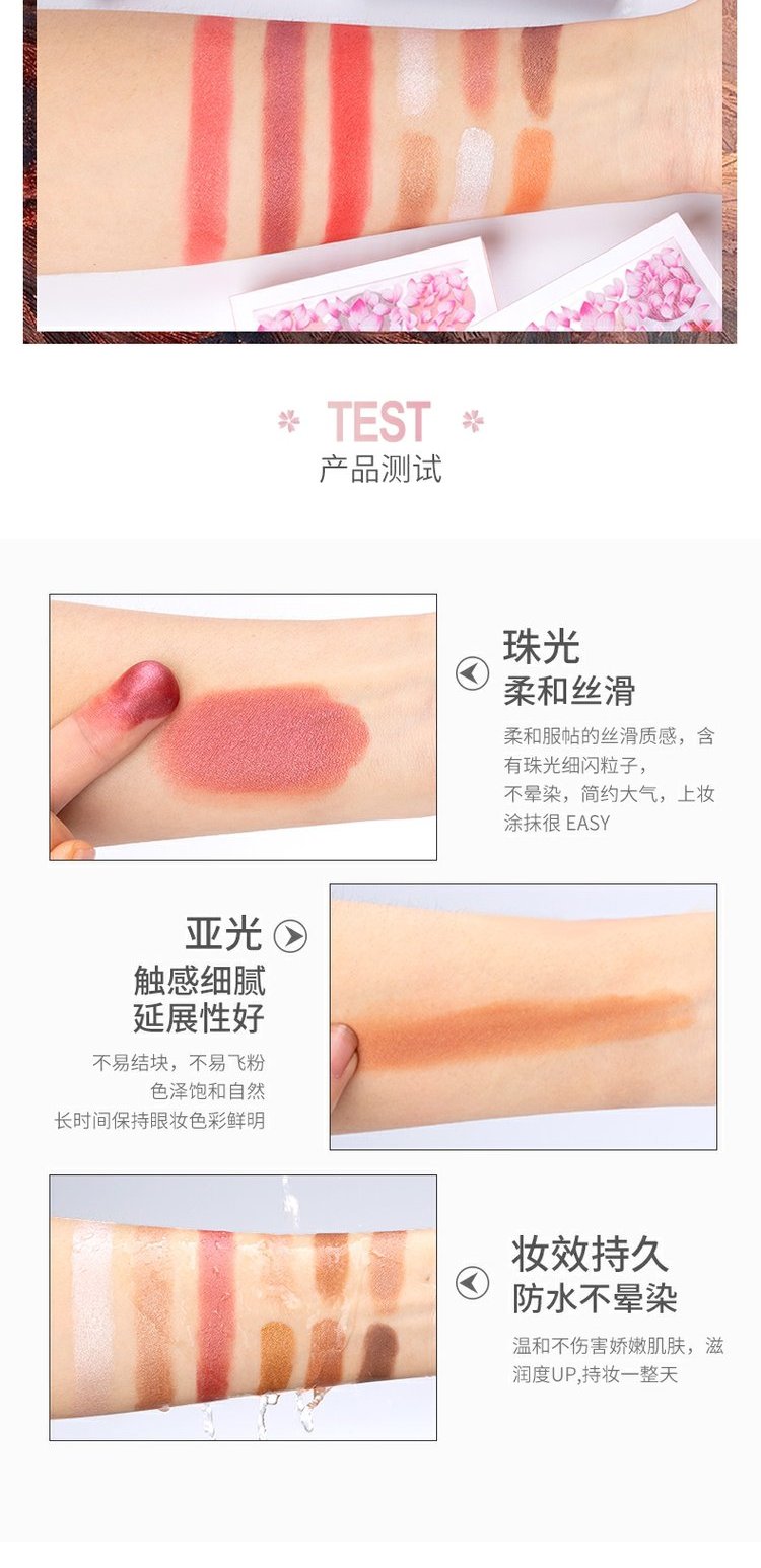 Colorina Pro-Artist Jiugongge Eyeshadow Pallet Pearlescent Pumpkin Powder Gold nghiền khoai tây Eyeshadow - Bóng mắt bảng mắt colourpop 24 ô