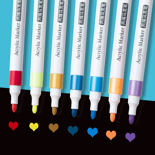 Акрил, детский полупрозрачный водонепроницаемый маркер, акварель, нетоксичные мелки, раскраска, художественная кисть для школьников, книга с картинками, 48 цветов, ручная роспись, «сделай сам», можно стирать, 24 цветов