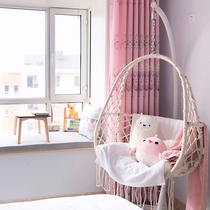 Net red hammock bedroom girl home rocking chair hanging basket chair hanging basket chair indoor swing rocking chair Nordic