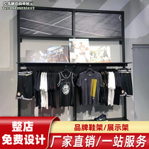 Adi Resistant KE Upper Wall Sports Clothing Store Exclusive Show Shelf Ground Style Display Shelf Casual Clothing Exclusive Store Shelves