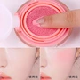 Pink air cushion blush rouge Sửa chữa tự nhiên màu đỏ lỏng trang điểm nude dưỡng ẩm che khuyết điểm sửa chữa để làm sáng tông màu da phấn má klavuu