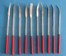 3MM and 4MM alloy knives steel knives assorted knives special-shaped knives flat knives triangular knives semi-circular knives