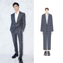 Chen Kun same gray suit suit fashion wild simple casual temperament business 2020 new private custom