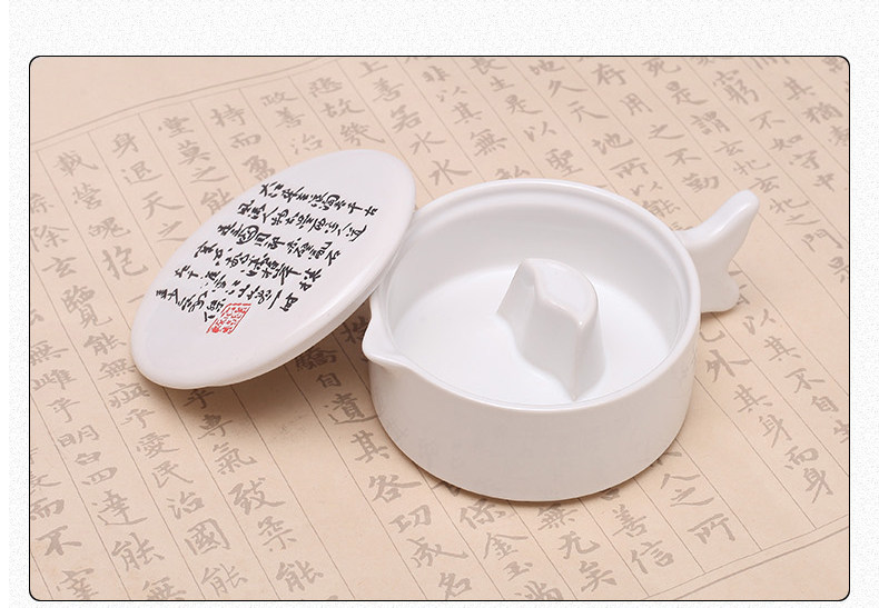 砚台书法专用墨碟带盖毛笔墨盒墨池墨水碟墨盘学生墨蝶塑料装墨汁-阿里巴巴