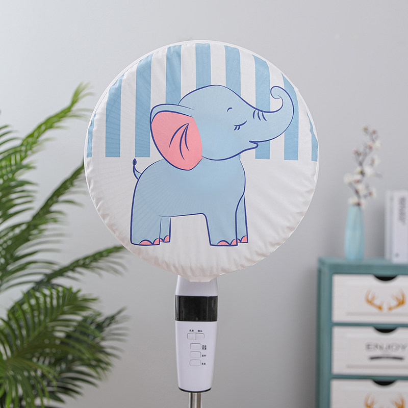Fan Hood Dust Cover Home Electric Fan Hood Subbed Bag Universal Vertical Wall Fan Bed Bag fabric round