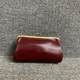 Mengjiali first layer cowhide retro mobile phone bag wallet