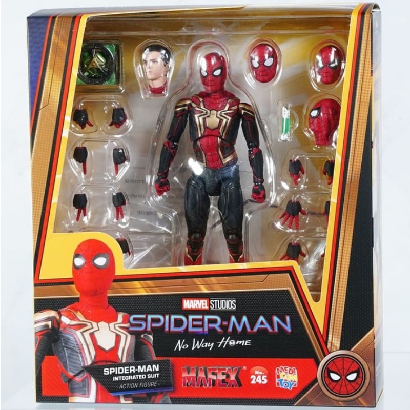 M2 in Stock Mafex 245 Marvel Spider-Man No Way Home Fusion Suit Spider-Man Heroes Without a Home M2 in Stock Mafex 245 Marvel Spider-Man No Way Home Fusion Suit Spider-Man Heroes Without a Home