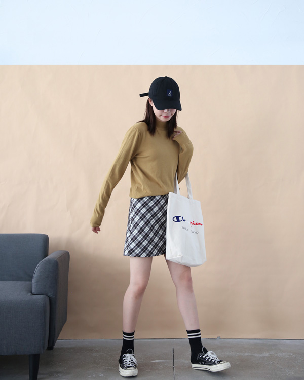 Dorothy / Áo len cổ lọ nửa cao cổ dài tay dài 2018 set đồ mới buông lơi áo len