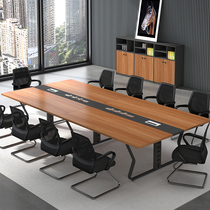 Office Conference Table Long Table Simple Modern Conference Room Office Long Table Training Table Negotiation Table and Chair Combination