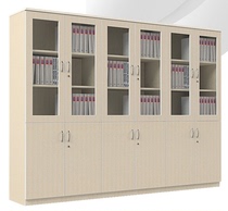 Cabinet High Cabinet Wood Information Cabinet Archives Cabinet Bookcase With Lock Guangzhou Plate Style Furniture Office Locker
