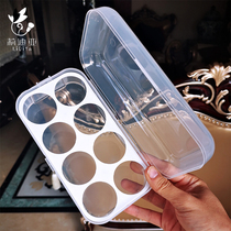 Lidia Beauty Makeup Egg Containing Box 4 G 8 G Hole Dust Powder Bashing Box Airing Shelf Large Capacity Transparent Shell