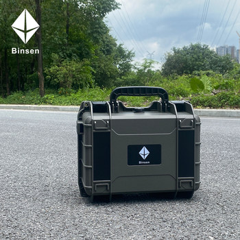 Gray-green toolbox waterproof and moisture-proof